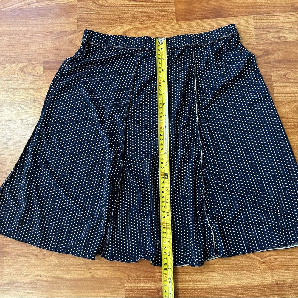 3/$20 Max Studio polka dots skirt - Picture 3 of 6